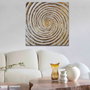 Wallity Pintura al óleo decorativa Multicolor 70 x 70 cm